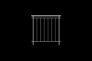 Ogrodzenie balustradowe - 2min